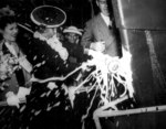 The launching party for Liberty Ship SS Harriet Tubman, 3 Jun 1944
