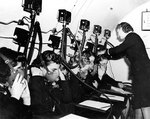 WAVES personnel in the low pressure chamber of  Naval Air Station, Jacksonville, Florida, United States, 14 Oct 1943, photo 2 of 3