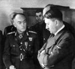 Prime Minister Ion Antonescu of Romania and Führer Adolf Hitler of Germany in conference, circa 1940s