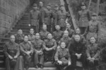 Chinese military leaders Bai Chongxi, Chen Cheng, Gu Zhutong, Zhou Zhirou, Xu Hanmou, Tang Boen, and others, Chongqing, China, 1942