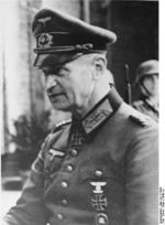 German Army Colonel General Johannes Blaskowitz, circa 1944