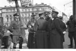 German Generals Blaskowitz and Weichs in Warsaw, Poland, Sep-Oct 1939, photo 4 of 5