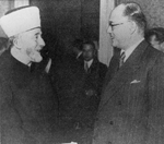 The Grand Mufti of Jerusalem Mohammad Amin al-Husayni and Indian nationalist leader Subhash Chandra Bose in Berlin, Germany, 1943
