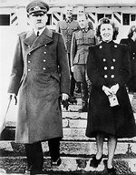 Adolf Hitler and Eva Braun, date unknown