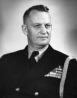 Portrait of Commodore Burke, circa 1944-1945 or 1946-1947