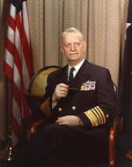 Portrait of Admiral Burke, 15 Dec 1958