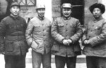 Bao Yibo, Song Renqiong, Chen Yi, and Teng Daiyuan, China, 1945