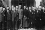Chiang Kaishek with government officials, date unknown