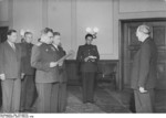 Vasily Chuikov and Otto Grotewohl at the founding of East Germany, Berlin, 7 Oct 1949, photo 2 of 2