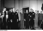 General Vasily Chuikov and Ambassador Vladmir Semyonov at the founding of East Germany, Berlin, 7 Oct 1949, photo 1 of 5