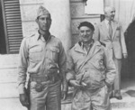 Mark Clark and Alphonse Juin at Siena, Toscana, Italy, 1944-1945