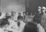 Dai Li dining with Chinese and American officers and men, China, 1940s