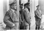 Krebs, Frick, and Henlein in Sudetenland, Czechoslovakia, 23 Sep 1938