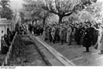 Frick at a cemetery in Sudetenland, Czechoslovakia, 23 Sep 1938, photo 1 of 5