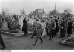 Frick at a cemetery in Sudetenland, Czechoslovakia, 23 Sep 1938, photo 4 of 5