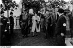 Frick at a cemetery in Sudetenland, Czechoslovakia, 23 Sep 1938, photo 5 of 5