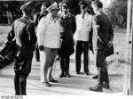 Hermann Göring, Bruno Loerzer, Adolf Galland, and Albert Speer, Germany, Aug 1943