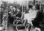 Prince William, King Gustaf V of Sweden, and Crown Prince Gustaf observing the Games of the V Olympiad, May-Jul 1912