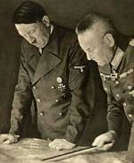 Halder briefed Hitler on the situation on the Russian Front, 1941