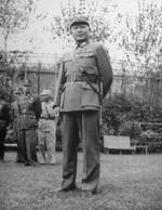 He Yingqin in Shanghai, China, Dec 1945