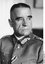 Portrait of German Army Lieutenant General Walter Heitz, President of the Reichs War Court, Oct 1936