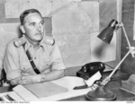 Edund Herring at his desk, date unknown