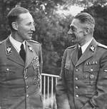 Heydrich and Karl Hermann Frank, Sep 1941