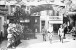 Heinrich Himmler at Metz, France before a Waffen-SS honor guard, 1940