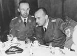 Himmler with Hans Frank at Krakow, date unknown
