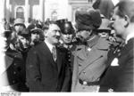 Adolf Hitler and German Crown Prince Wilhelm at Potsdam, Germany on Potsdam Day, 21 Mar 1933