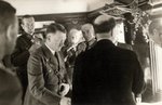 Adolf Hitler in a railcar in Finland, 4 Jun 1942