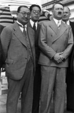 Adolf Hitler and Kong Xiangxi (H. H. Kung) at Berghof, Berchtesgaden, Germany, 13 Jun 1937, photo 04 of 10