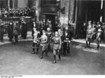 Adolf Hitler and his military commanders on Heroes Remembrance Day, Mar 1935