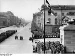 Erich Raeder, Wilhelm Keitel, Erhard Milch, Heinrich Himmler, Friedrich Fromm, and Georg-Hans Reinhardt during Memorial Day ceremony, Berlin, Germany, 14 Mar 1942