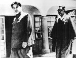 Kim Il Sung and Kim Gu in Pyongyang, Korea, Apr 1948
