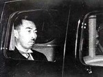 Fumimaro Konoe in a limo, fall 1941