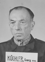 Mugshot of George von Küchler, late 1945