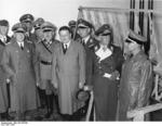 General Erhard Milch, Minister Wilhelm Ohnesorge, and General Friedrich Christiansen, 1937