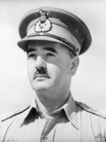 Morshead in Tobruk, Libya, circa Aug 1941