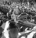 Hitler and Papen at Lustgarten, Berlin, Germany, 1 May 1933