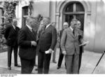 German cabinet members Neurath and Papen, Berlin, Germany, Jun 1932, photo 3 of 3