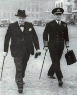 Churchill and Pound, circa 1939-1940