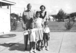 Lewis Puller and family, circa 1949