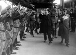 Slovakian President Jozef Tiso and German Foreign Minister Joachim von Ribbentrop in Salzburg, German-occupied Austria, 29 Jul 1940, photo 2 of 2