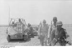 Rommel in SdKfz. 250/3 