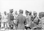 Erwin Rommel with German and Italian officers, North Africa, 1942