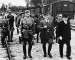 Mannerheim, Hitler, and Ryti in Finland, 6 Jun 1942; note Keitel directly behind Mannerheim