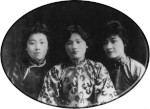 Protrait of sisters Song Ailing, Song Qingling, and Song Meiling, circa 1920s