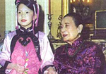Song Meiling in her apartment in New York, New York, United States, 5 Mar 2003