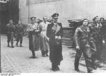 Dönitz, Jodl, and Speer being arrested by British troops, 23 May 1945